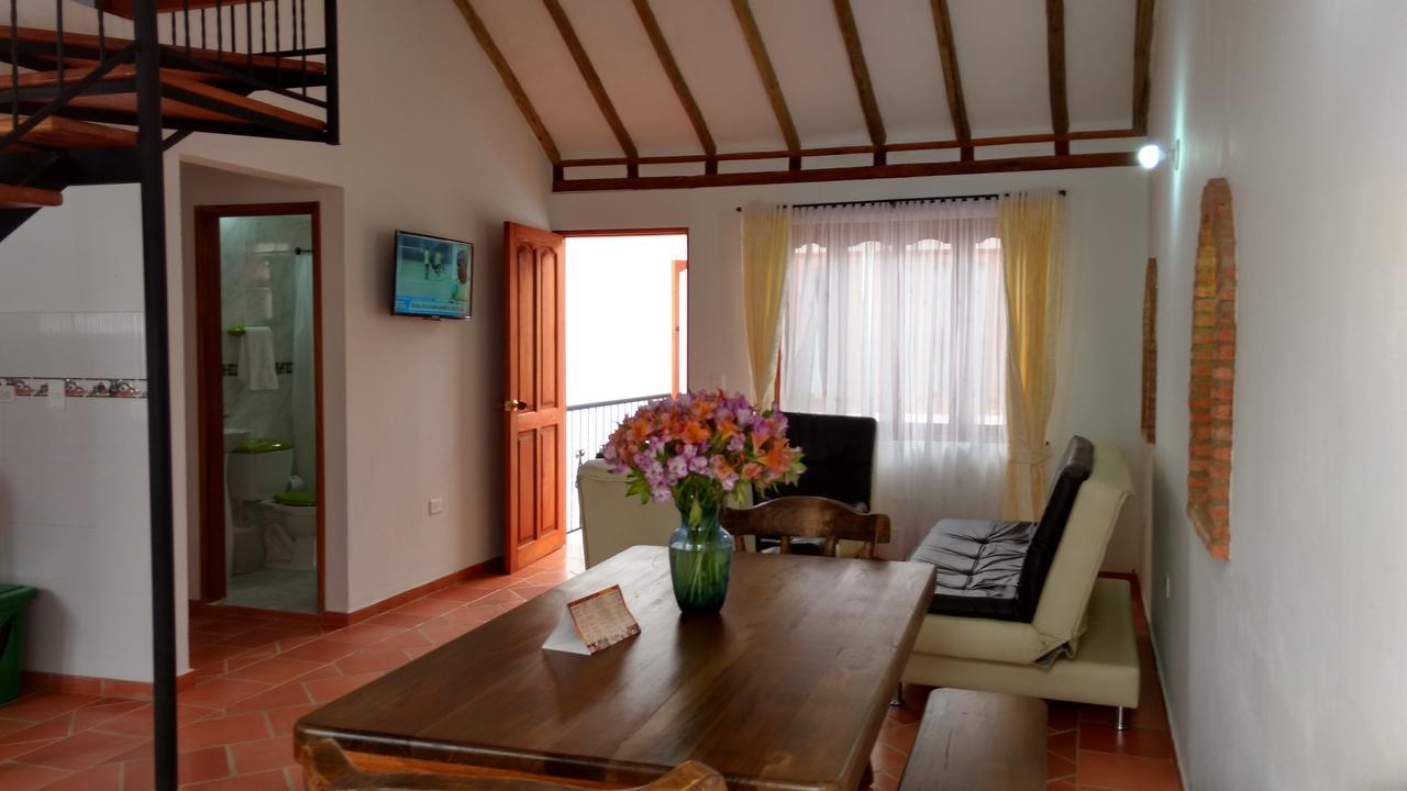 Apartahotel La Gran Familia Villa de Leyva Exterior photo
